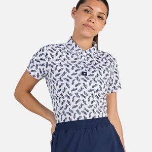 NWT Women's Caddie By Day Polo Bad Birdie
